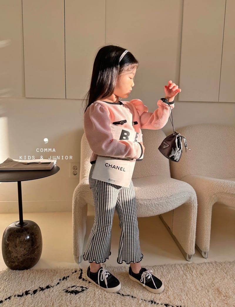 Comma - Korean Children Fashion - #childofig - Check Nalanl Pants - 10