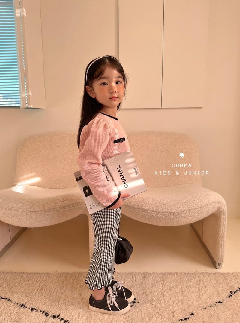 Comma - Korean Children Fashion - #childofig - Check Nalanl Pants - 9