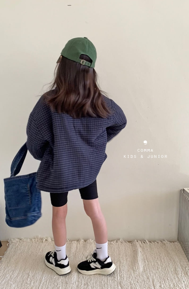 Comma - Korean Children Fashion - #childofig - Check Bonding Jacket - 6