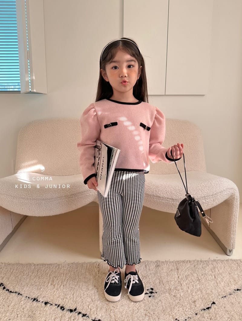 Comma - Korean Children Fashion - #childrensboutique - Check Nalanl Pants - 11