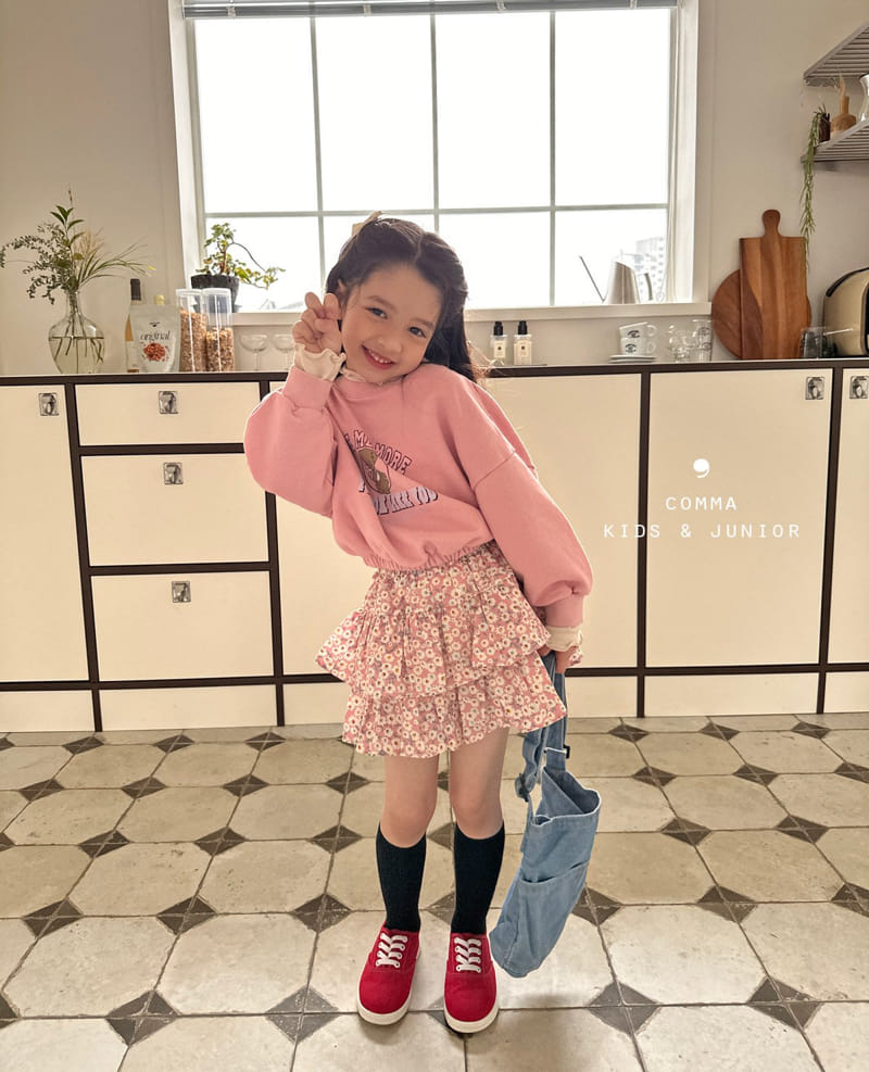 Comma - Korean Children Fashion - #fashionkids - Flower Cancan Skirt