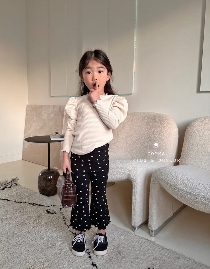 Comma - Korean Children Fashion - #kidsshorts - Nalnal Puff Tee - 6