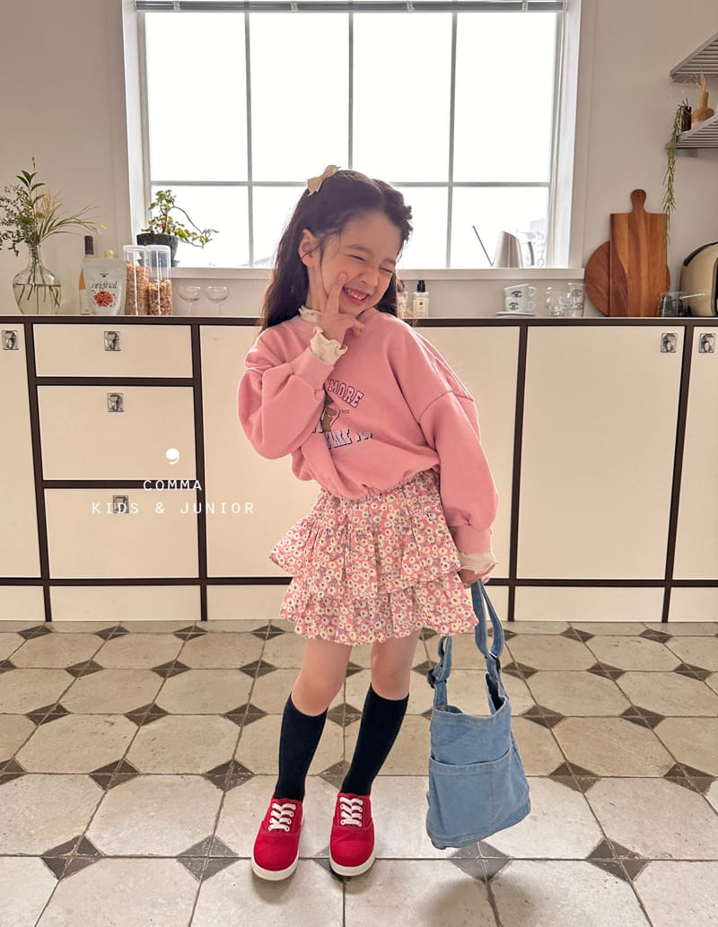 Comma - Korean Children Fashion - #kidsshorts - Flower Cancan Skirt - 2