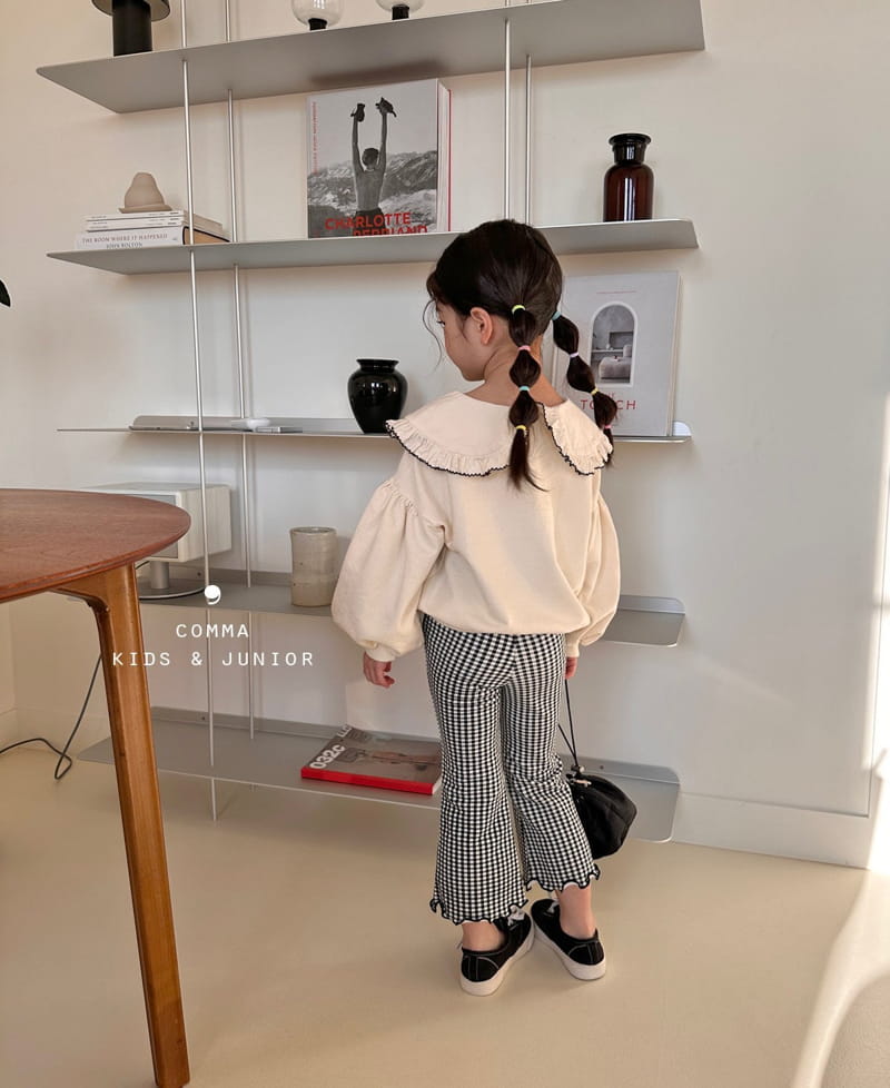 Comma - Korean Children Fashion - #littlefashionista - Check Nalanl Pants - 5