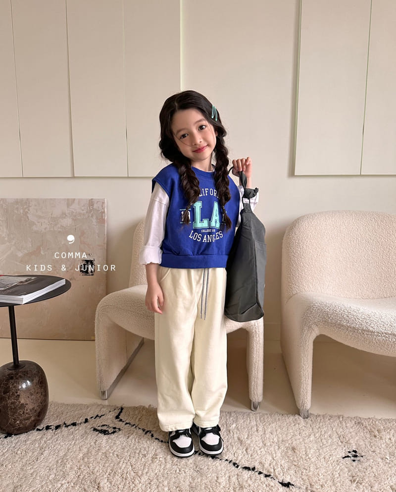 Comma - Korean Children Fashion - #magicofchildhood - Slit Tee - 8