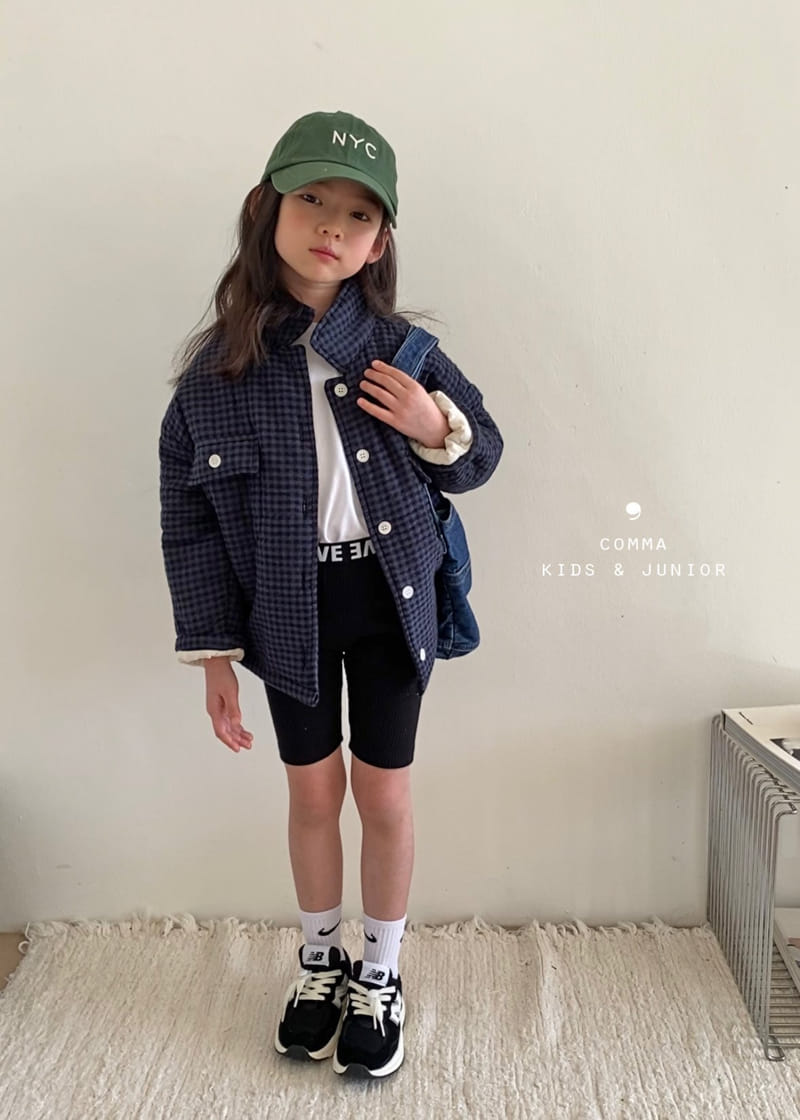 Comma - Korean Children Fashion - #magicofchildhood - Check Bonding Jacket - 3