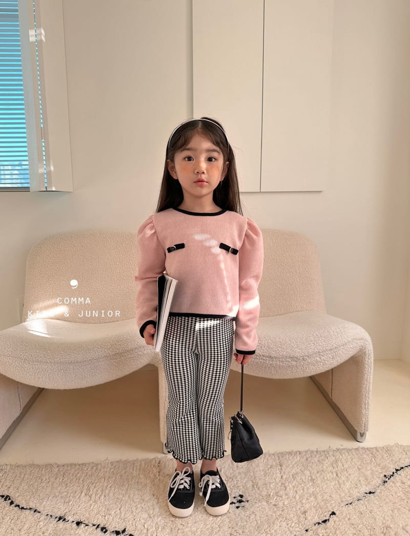 Comma - Korean Children Fashion - #prettylittlegirls - Check Nalanl Pants - 8