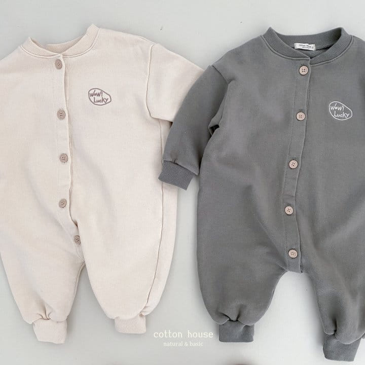 Cotton House - Korean Baby Fashion - #babyootd - Lucky Bodysuit - 6