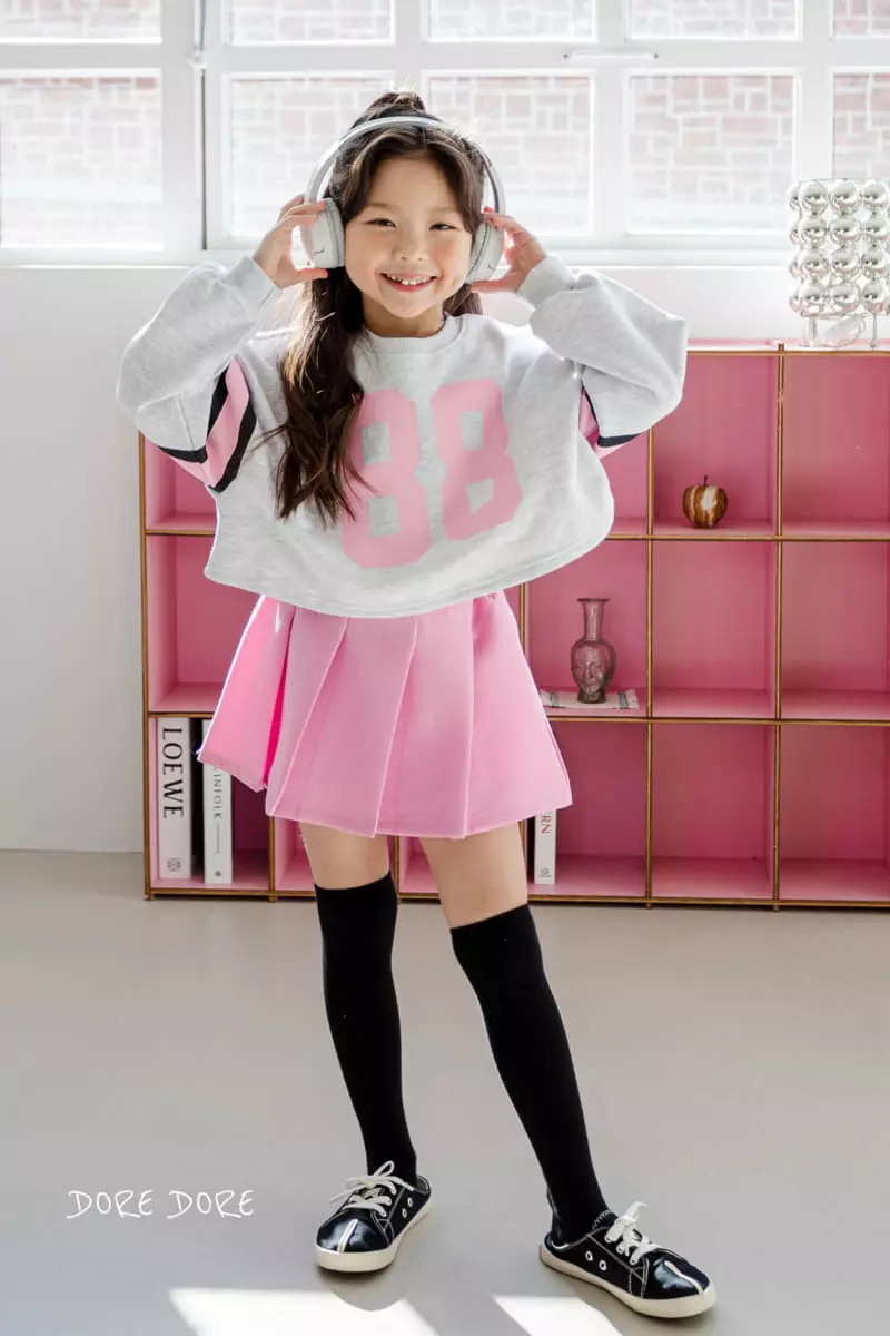 Dore Dore - Korean Children Fashion - #Kfashion4kids - 88 Harnie Crop SWEatshirt - 9