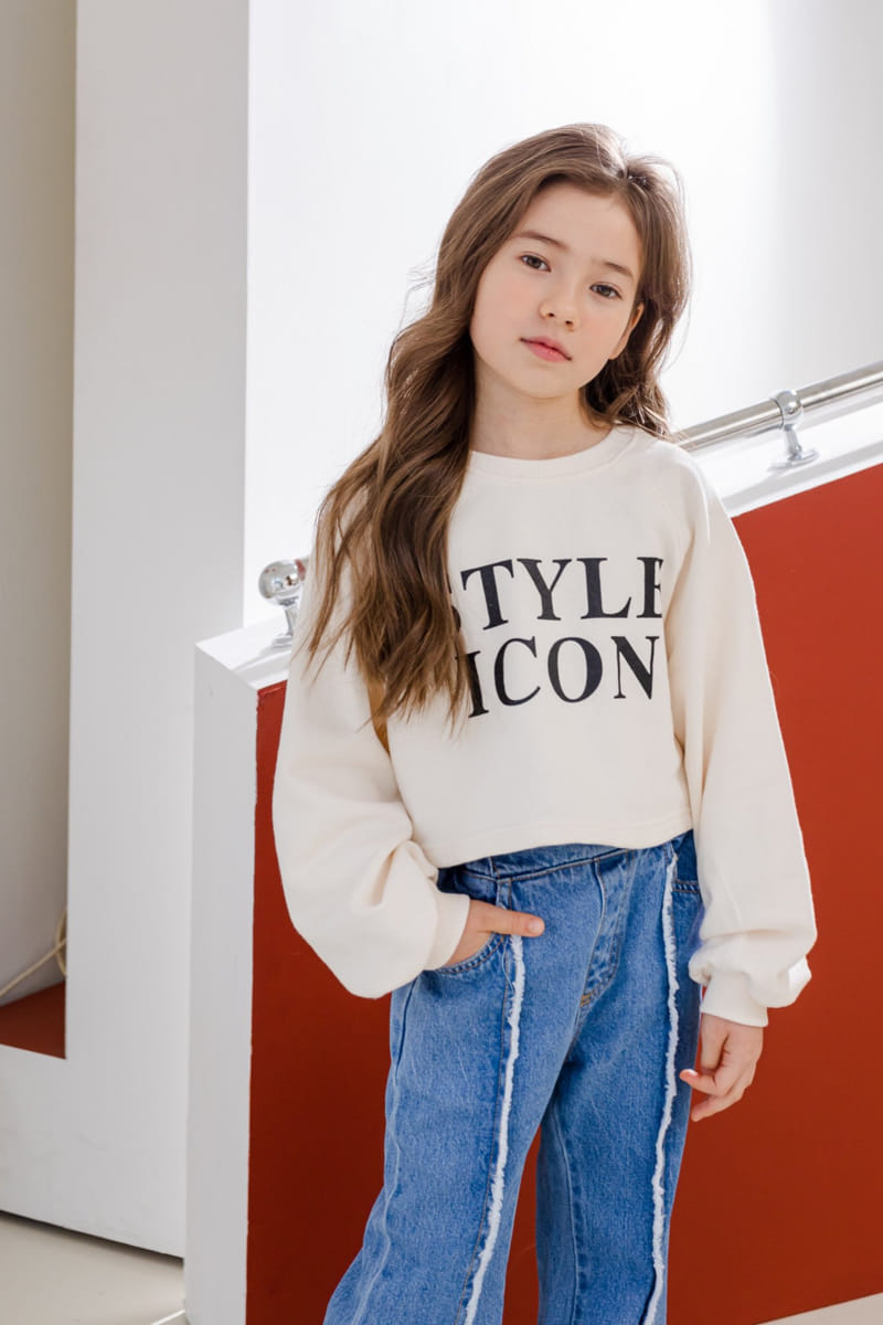 Dore Dore - Korean Children Fashion - #Kfashion4kids - Icon Style Crop Sweatshirt - 8