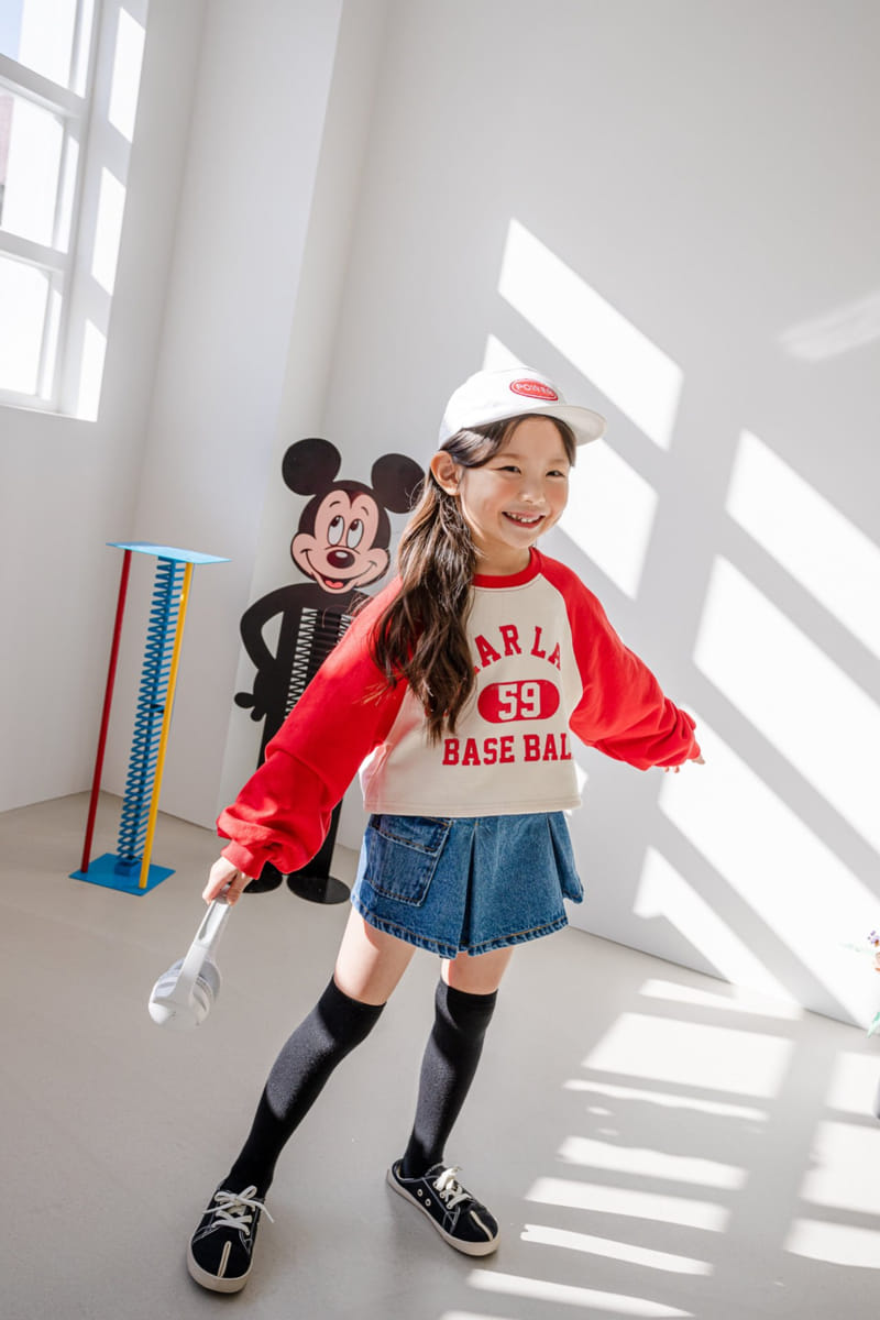 Dore Dore - Korean Children Fashion - #Kfashion4kids - Raglan 59 Crop Sweatshirt - 5