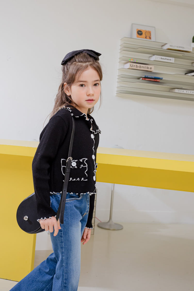 Dore Dore - Korean Children Fashion - #Kfashion4kids - Coco Rib Collar Tee - 8