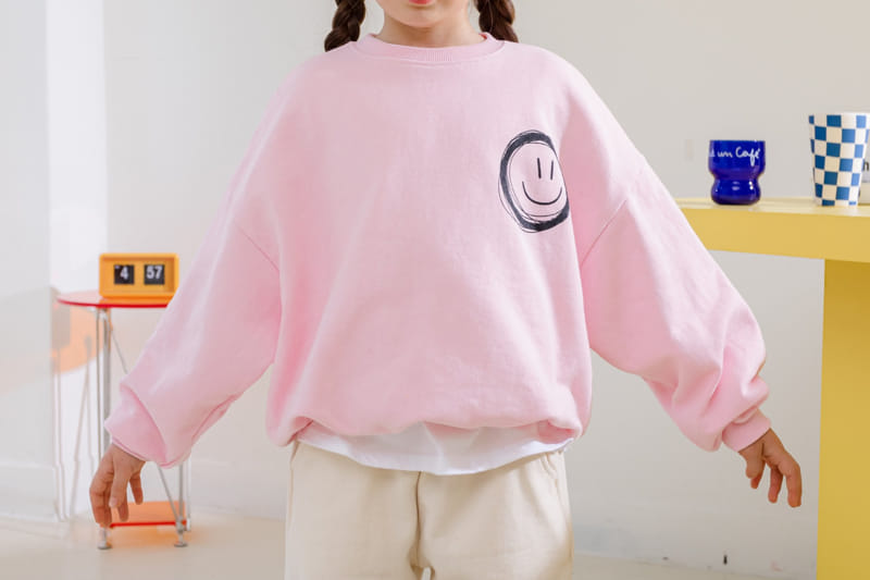 Dore Dore - Korean Children Fashion - #childofig - Smile Zig Zag Sweatshirt - 8