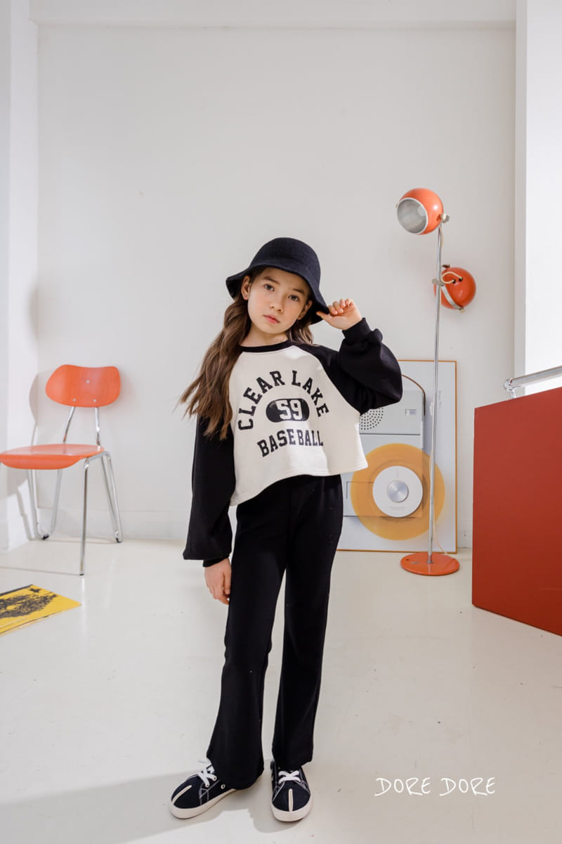 Dore Dore - Korean Children Fashion - #childrensboutique - Raglan 59 Crop Sweatshirt - 12