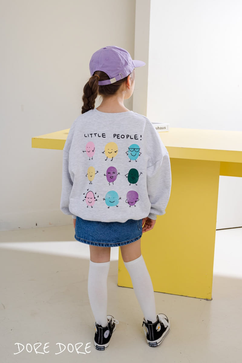 Dore Dore - Korean Children Fashion - #designkidswear - People Little Sweatshirt - 9