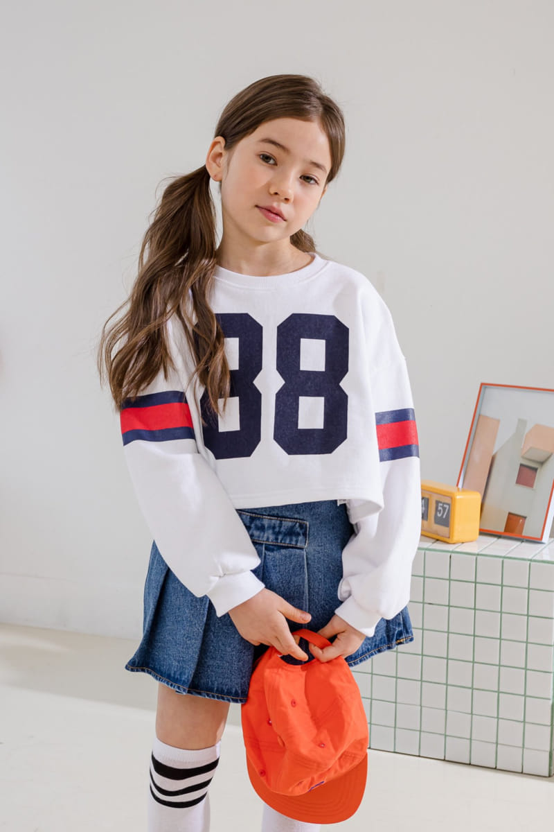 Dore Dore - Korean Children Fashion - #fashionkids - 88 Harnie Crop SWEatshirt - 5