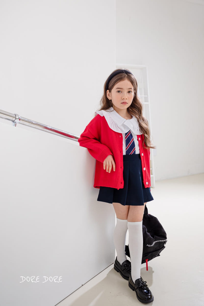 Dore Dore - Korean Children Fashion - #kidsshorts - Spring D R Knit Cardigan - 2