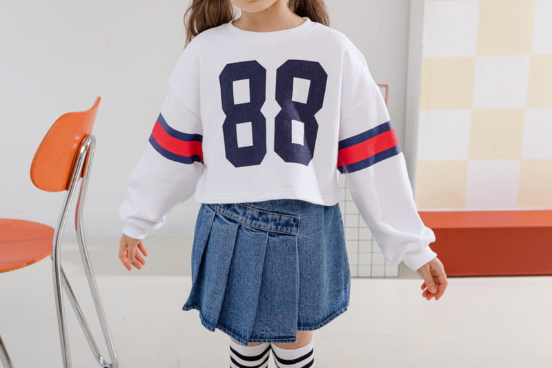 Dore Dore - Korean Children Fashion - #kidzfashiontrend - 88 Harnie Crop SWEatshirt - 8