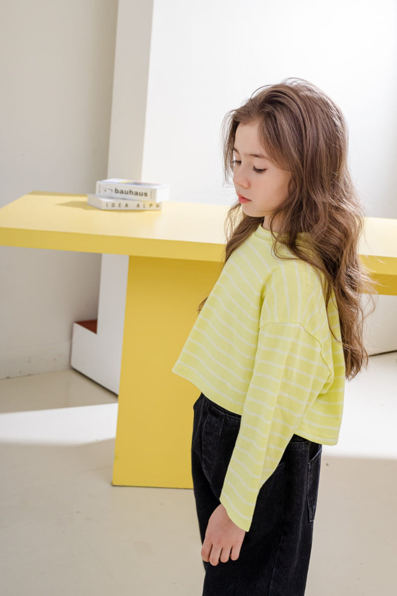 Dore Dore - Korean Children Fashion - #kidzfashiontrend - Stripes Giny Sweatshirt - 5