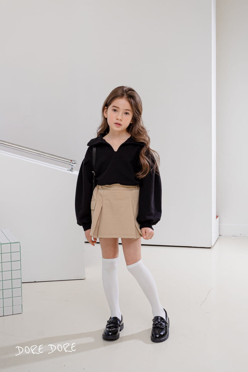 Dore Dore - Korean Children Fashion - #kidzfashiontrend - Spring Gunbbang Skirt Pants - 2