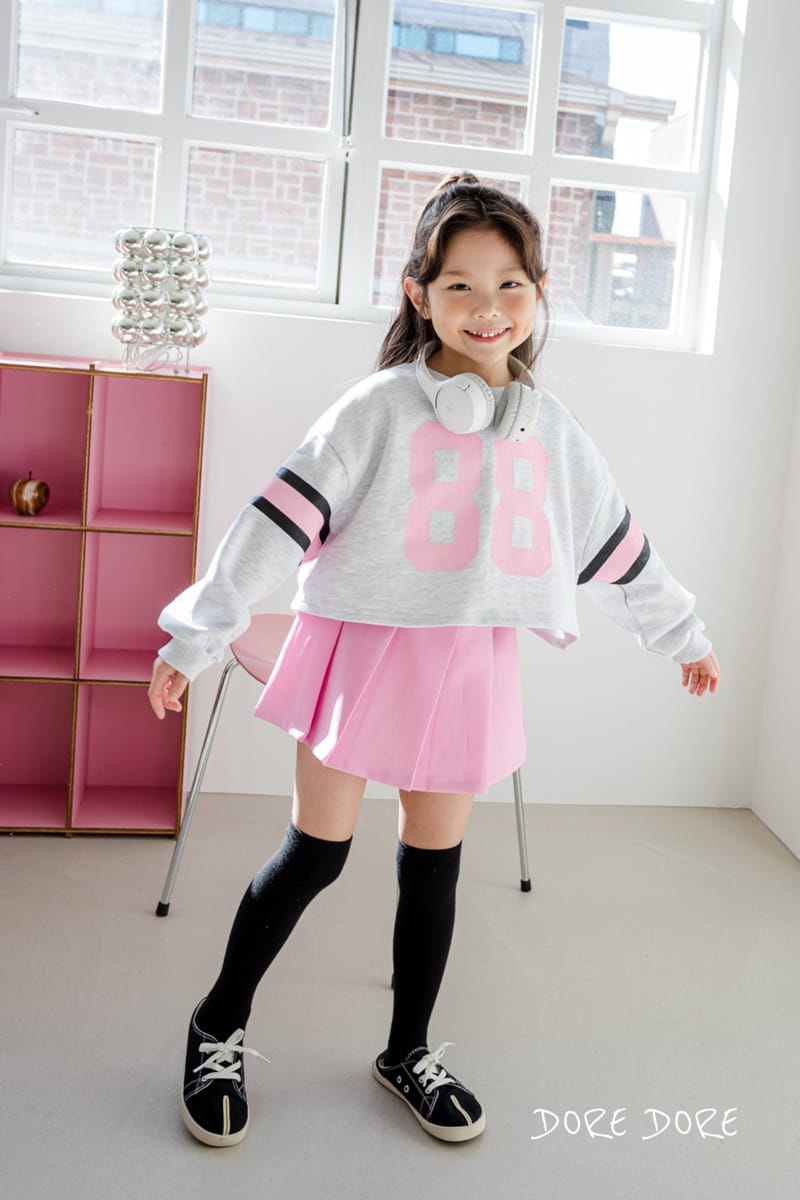 Dore Dore - Korean Children Fashion - #littlefashionista - 88 Harnie Crop SWEatshirt - 10