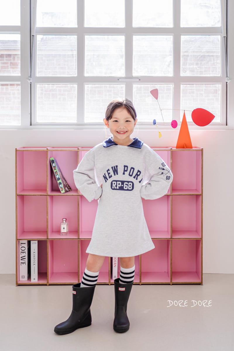 Dore Dore - Korean Children Fashion - #littlefashionista - Spring New Port One-piece