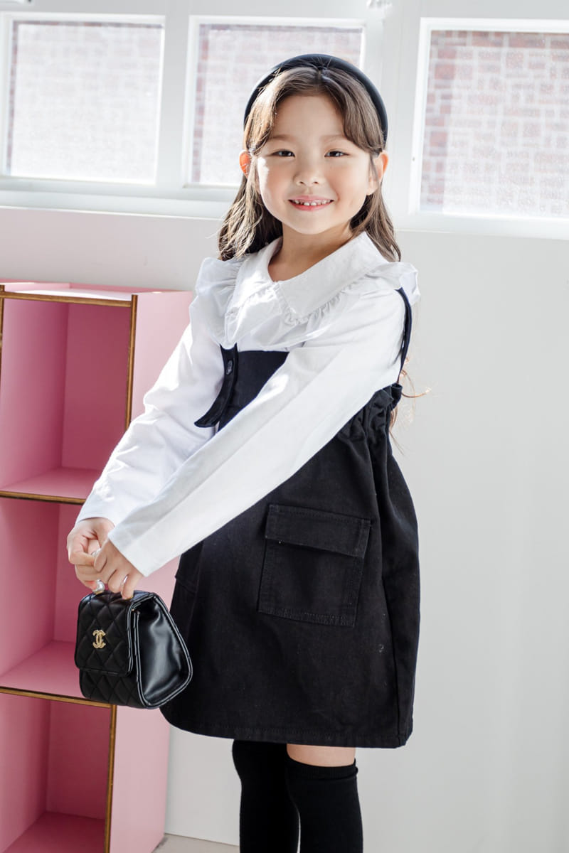 Dore Dore - Korean Children Fashion - #littlefashionista - Spring Frill Tee - 12