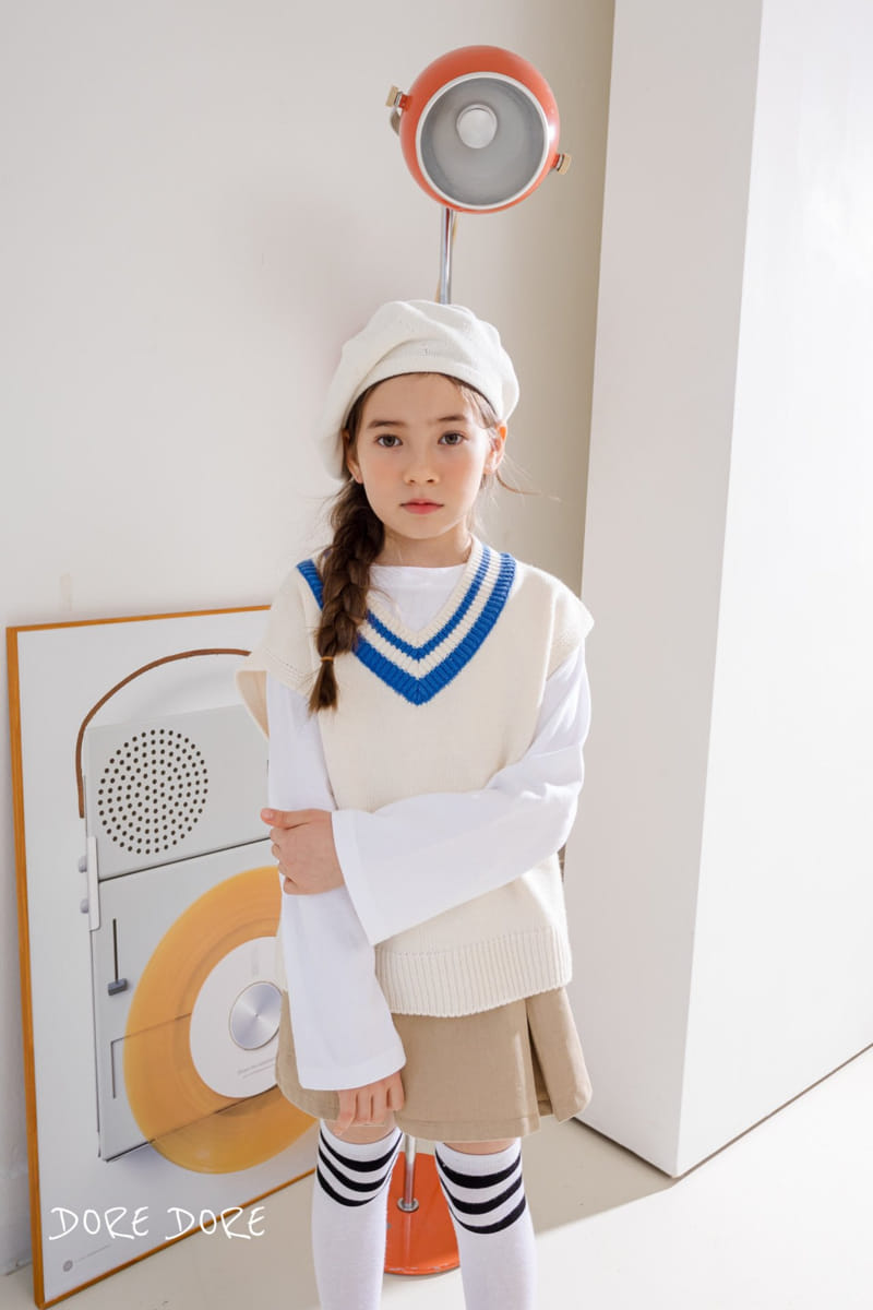 Dore Dore - Korean Children Fashion - #littlefashionista - Basic Muzi Inner Tee - 8