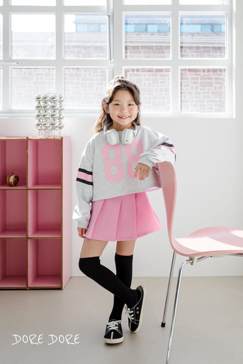 Dore Dore - Korean Children Fashion - #magicofchildhood - 88 Harnie Crop SWEatshirt - 11