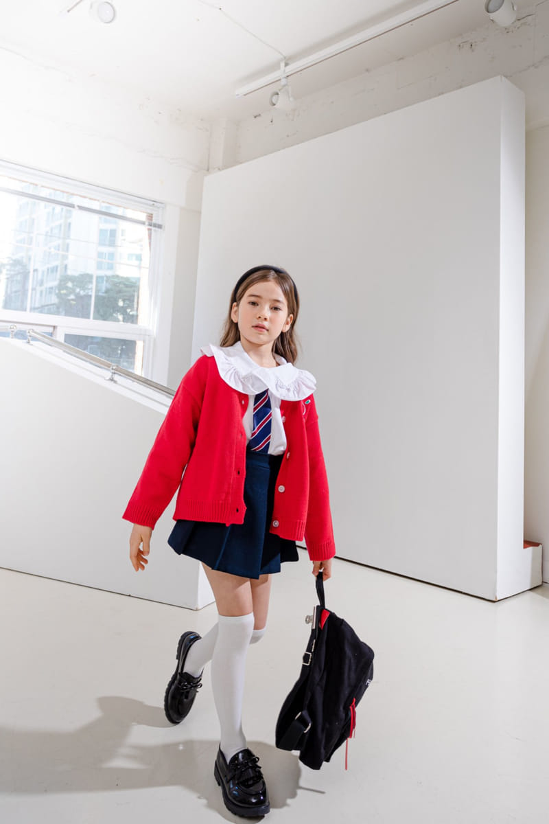 Dore Dore - Korean Children Fashion - #minifashionista - Spring D R Knit Cardigan - 8