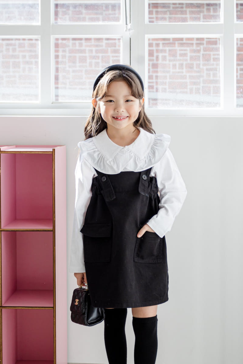 Dore Dore - Korean Children Fashion - #stylishchildhood - Spring Mue One-piece - 5