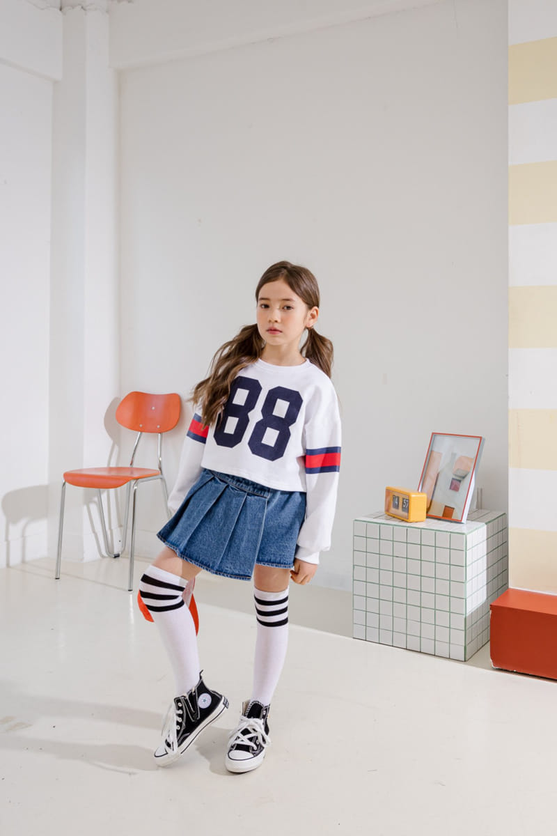 Dore Dore - Korean Children Fashion - #todddlerfashion - Spring Unbal Pleats Skirt Pants - 5