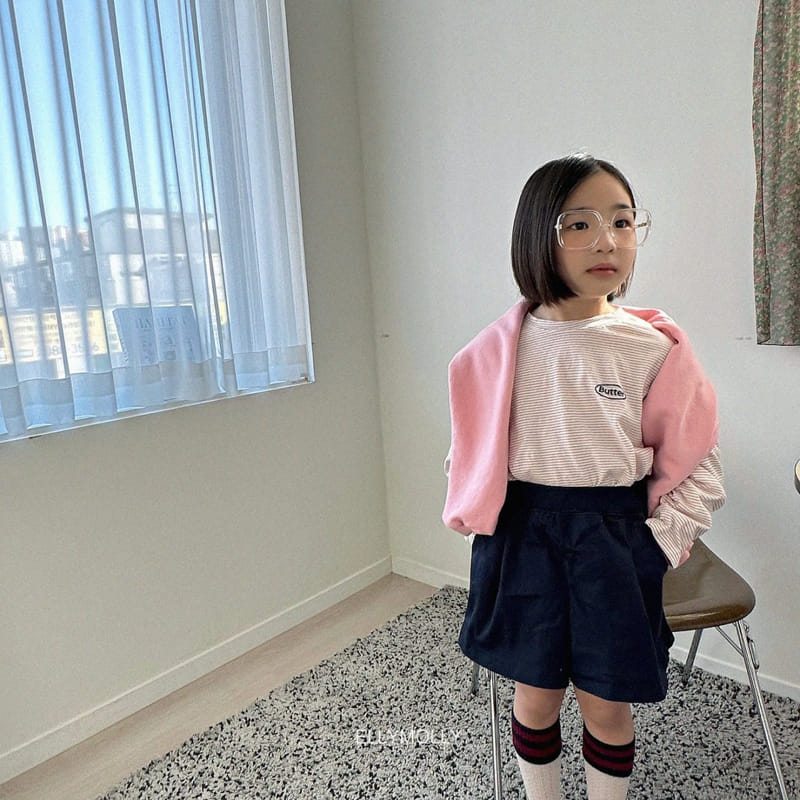 Ellymolly - Korean Children Fashion - #Kfashion4kids - Span Combi Shorts - 12