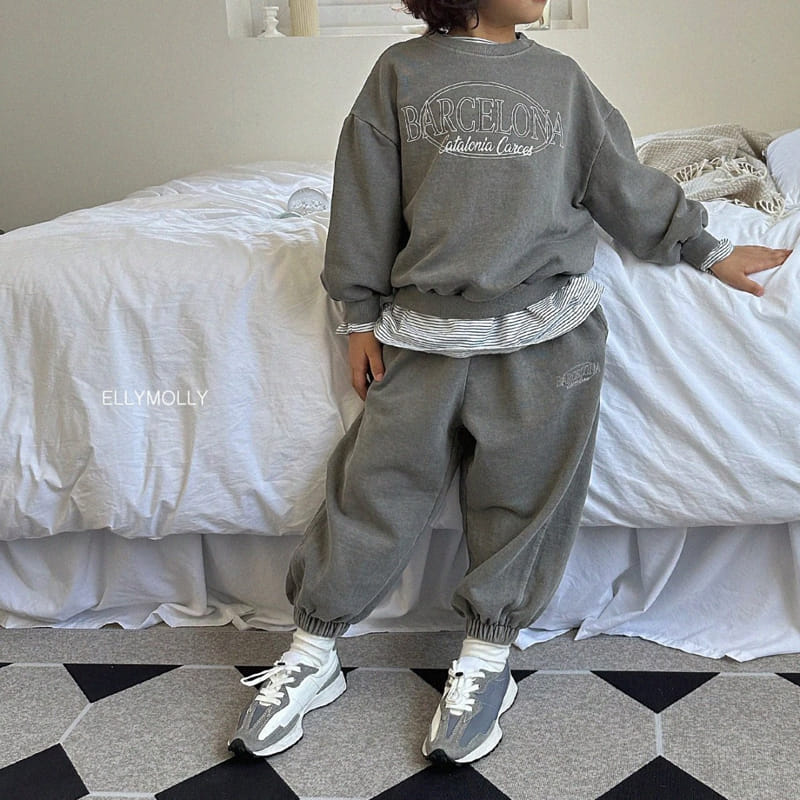 Ellymolly - Korean Children Fashion - #stylishchildhood - Barcel Sweatshirt - 4