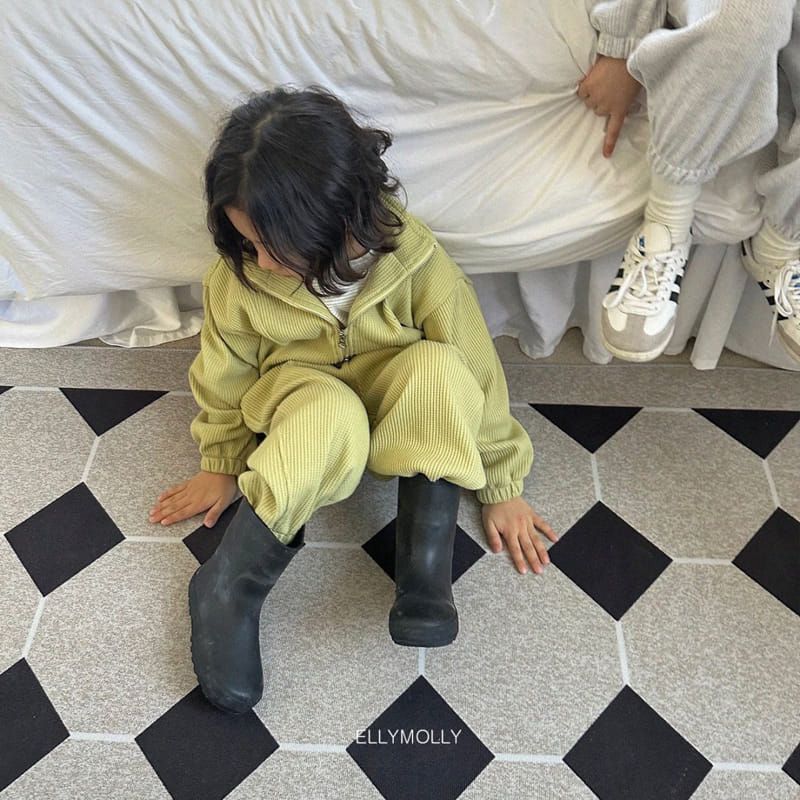 Ellymolly - Korean Children Fashion - #childofig - Waffle Elly Pants