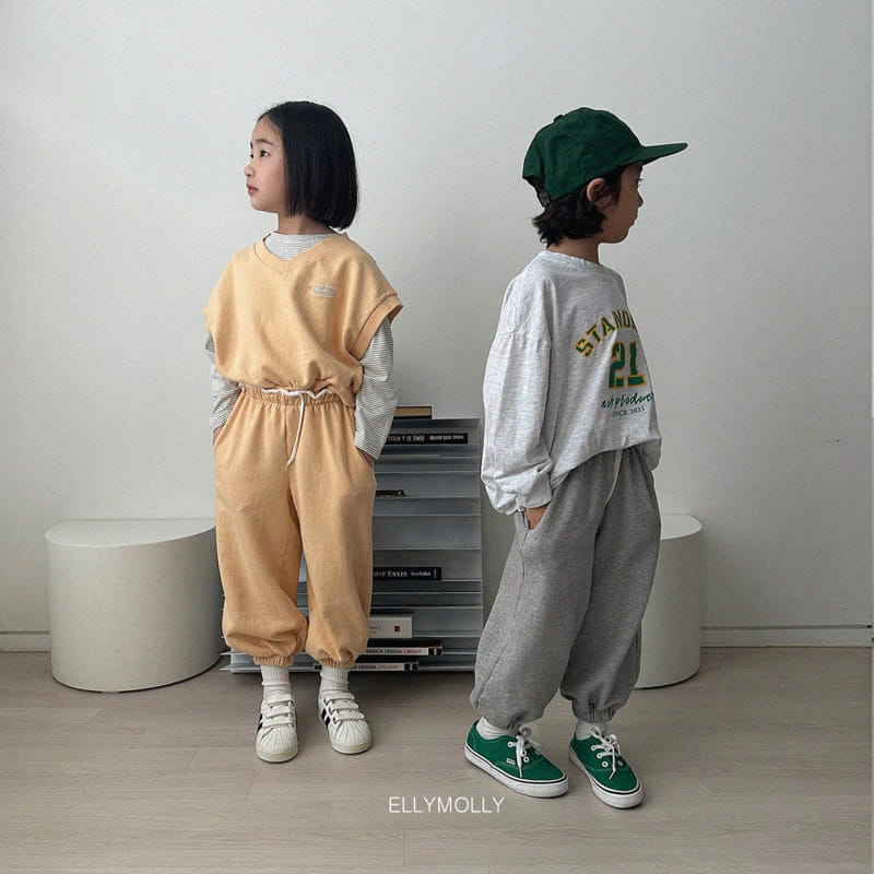 Ellymolly - Korean Children Fashion - #kidsshorts - Butter Crop Tee - 10