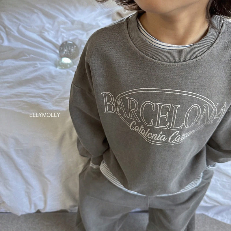 Ellymolly - Korean Children Fashion - #stylishchildhood - Barcel Sweatshirt - 3