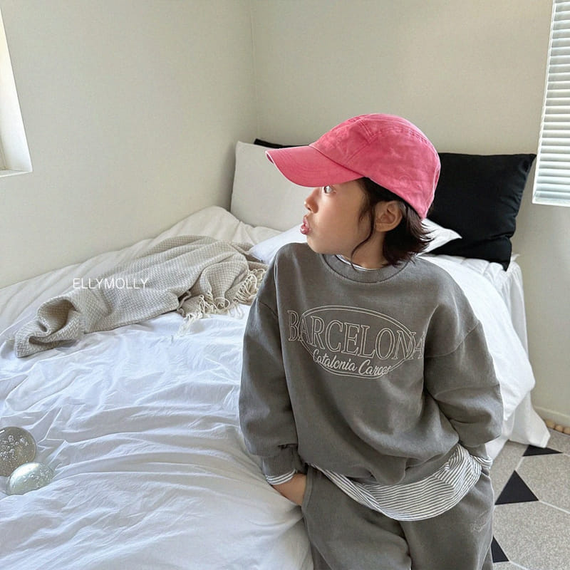 Ellymolly - Korean Children Fashion - #todddlerfashion - Barcel Sweatshirt