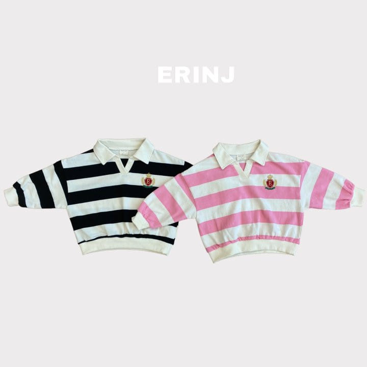 Erin J - Korean Children Fashion - #childrensboutique - Collar Sweatshirt