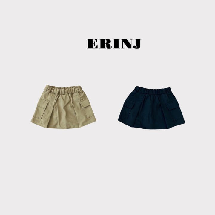 Erin J - Korean Children Fashion - #discoveringself - Cargo Skirt