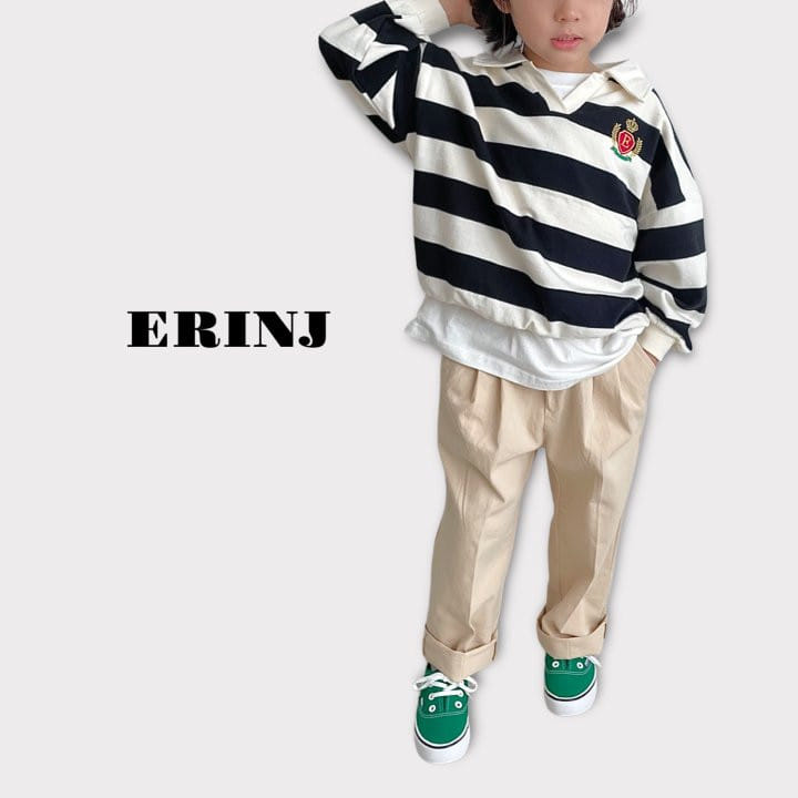 Erin J - Korean Children Fashion - #discoveringself - Collar Sweatshirt - 4