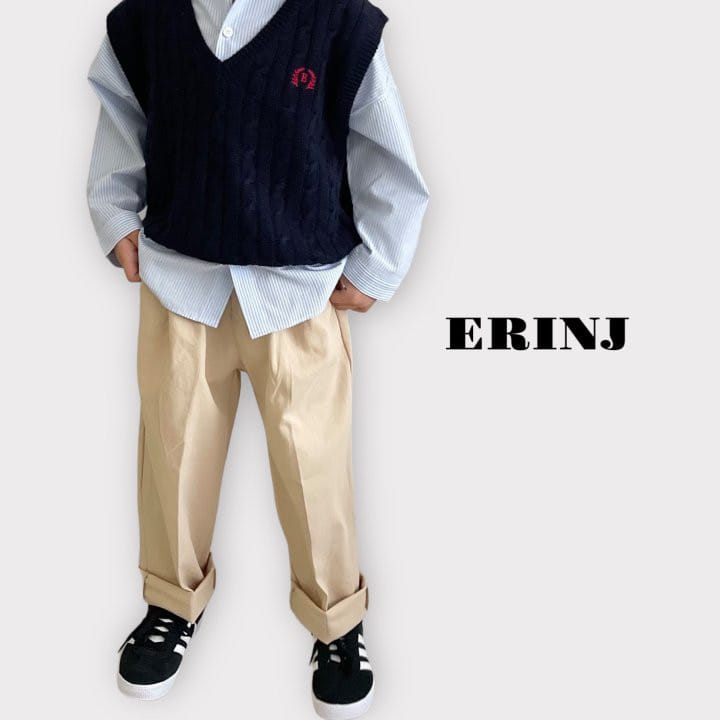 Erin J - Korean Children Fashion - #Kfashion4kids - Wrinkle Cotton Pants - 4