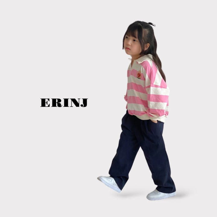 Erin J - Korean Children Fashion - #magicofchildhood - Collar Sweatshirt - 10