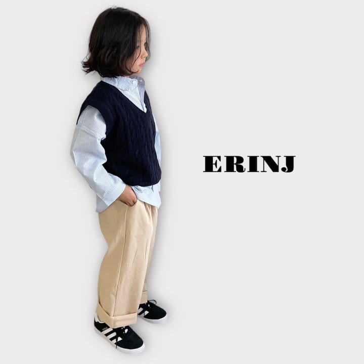 Erin J - Korean Children Fashion - #magicofchildhood - Wrinkle Cotton Pants - 5