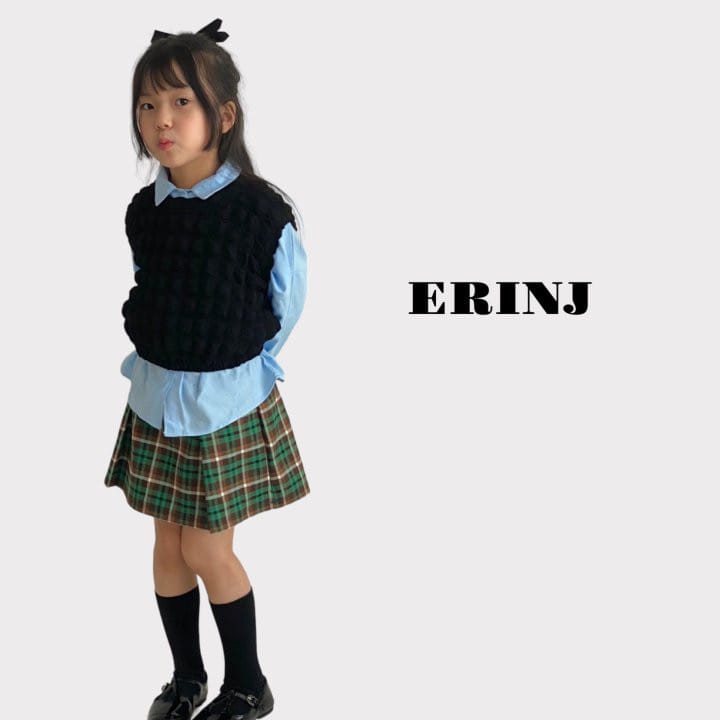 Erin J - Korean Children Fashion - #prettylittlegirls - Check Skirt - 9