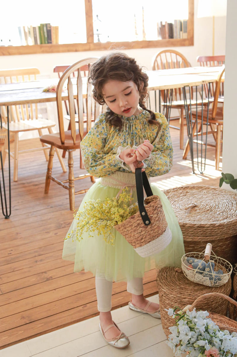 Flo - Korean Children Fashion - #littlefashionista - Piona Mesh Set-up - 3