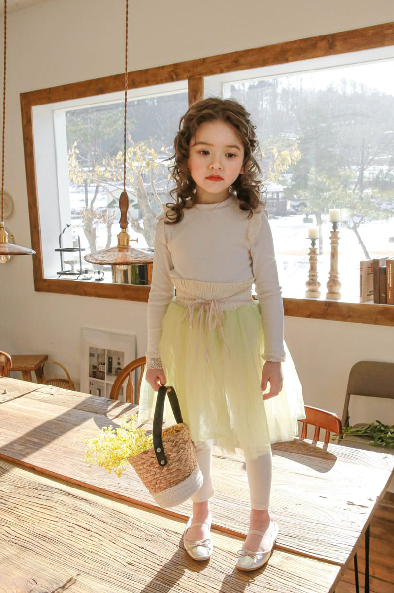 Flo - Korean Children Fashion - #todddlerfashion - Piona Mesh Set-up - 7