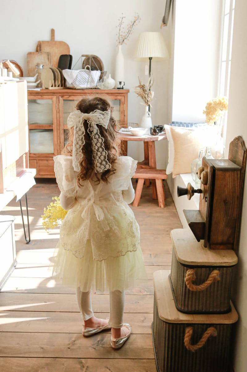 Flo - Korean Children Fashion - #prettylittlegirls - Grace Lace Hairpin - 4