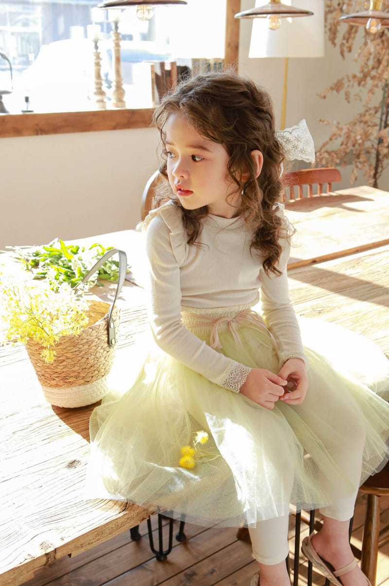 Flo - Korean Children Fashion - #toddlerclothing - Piona Mesh Set-up - 8