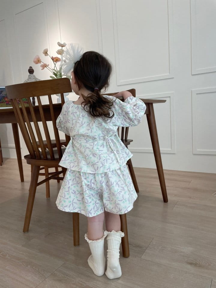 Flower J - Korean Children Fashion - #magicofchildhood - Botana Top Bottom Set - 6